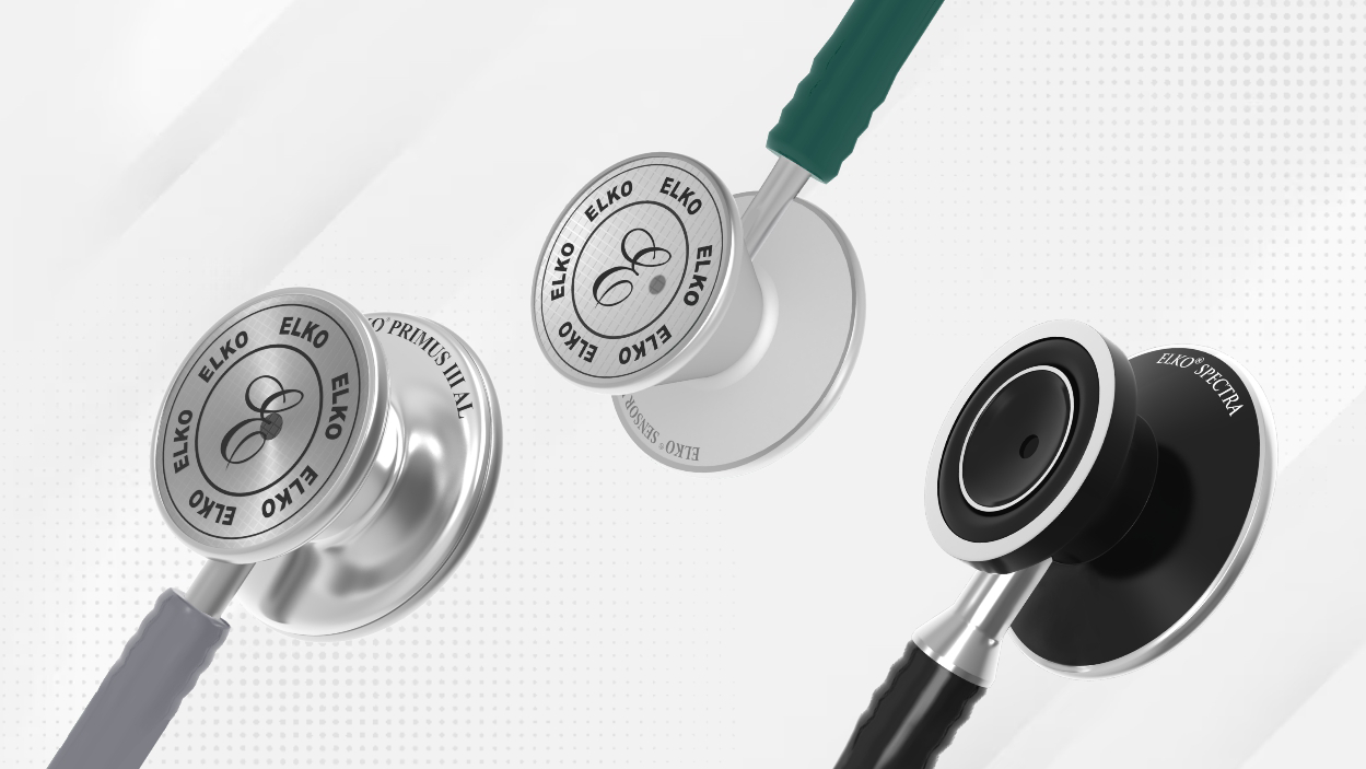 ELKO Stethoscopes - Personalise by Engraving your Name