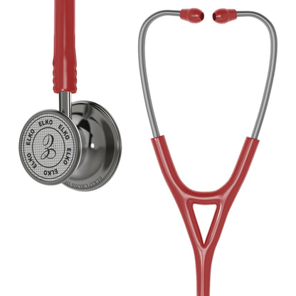 ELKO CROSS III SS Stainless Steel Stethoscope - Smoke Grey