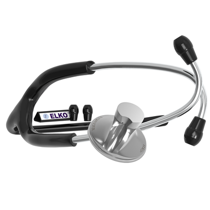 ELKO Magna-Plus Brass Single Head Stethoscope