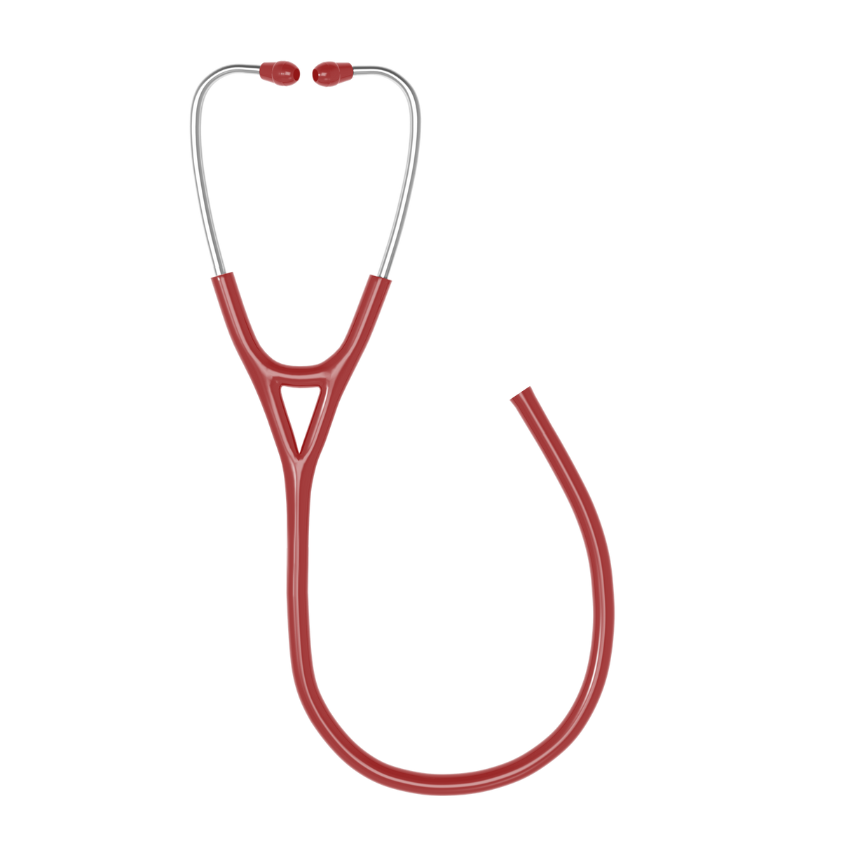 Natural Steel Frame Stethoscope with Dual Lumen Tubing