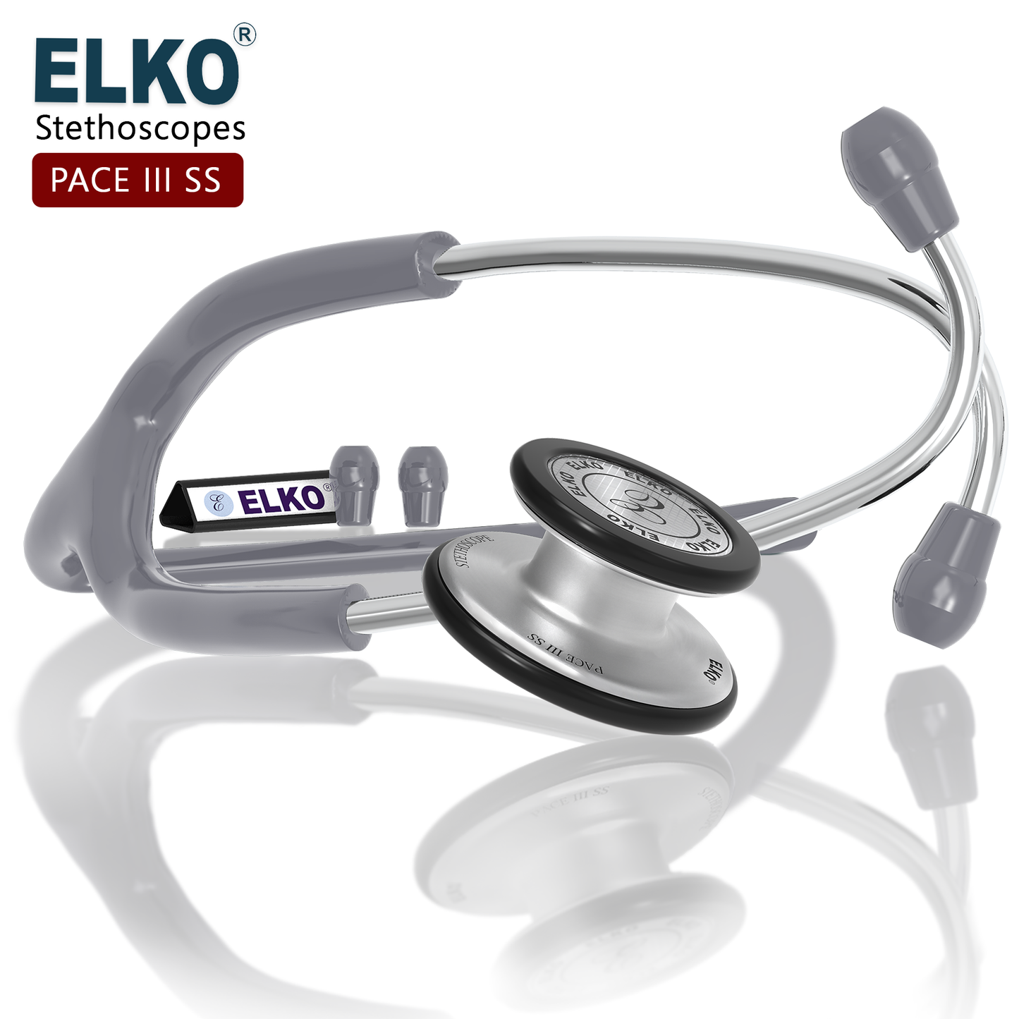 ELKO PACE III SS Stainless Steel Stethoscope