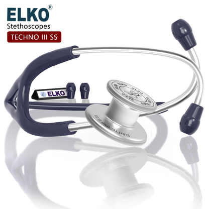 ELKO TECHNO III SS Stainless Steel Stethoscope