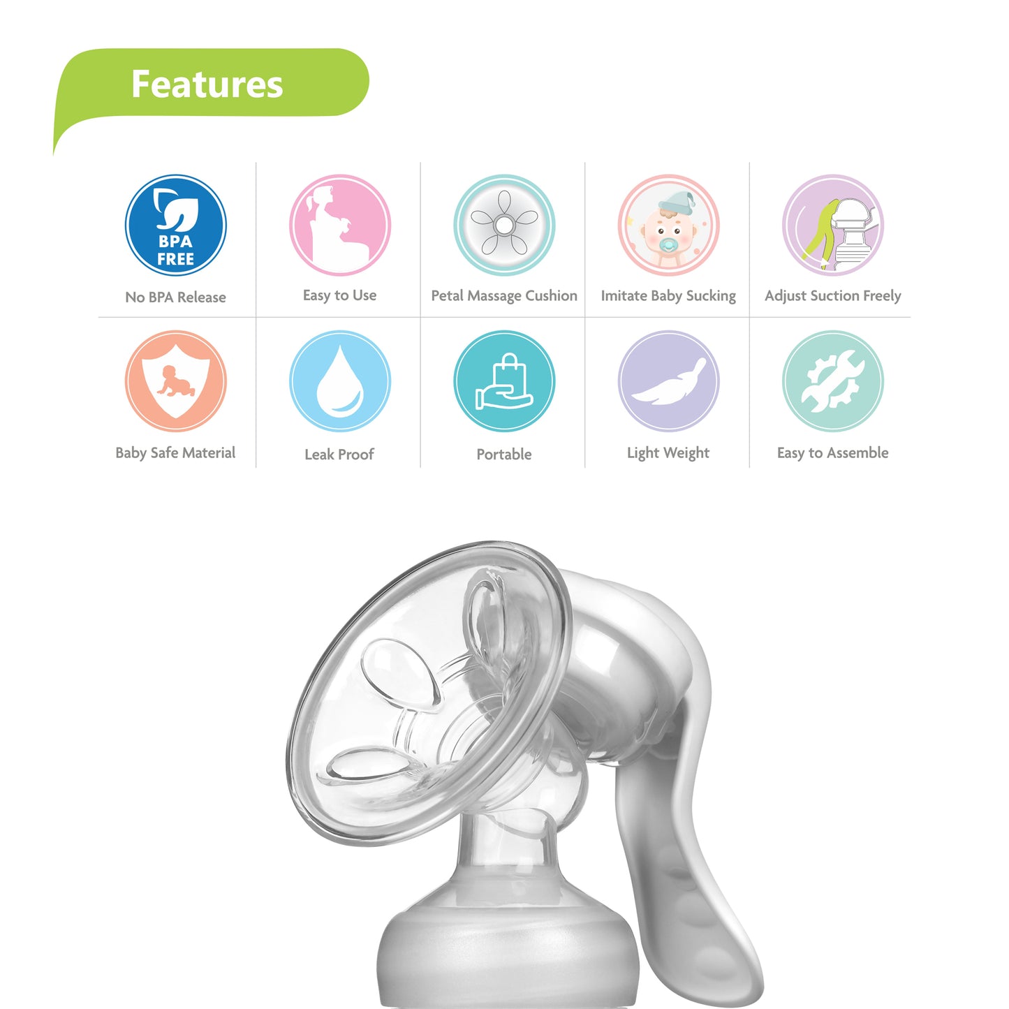 ELKO Manual Breast Pump