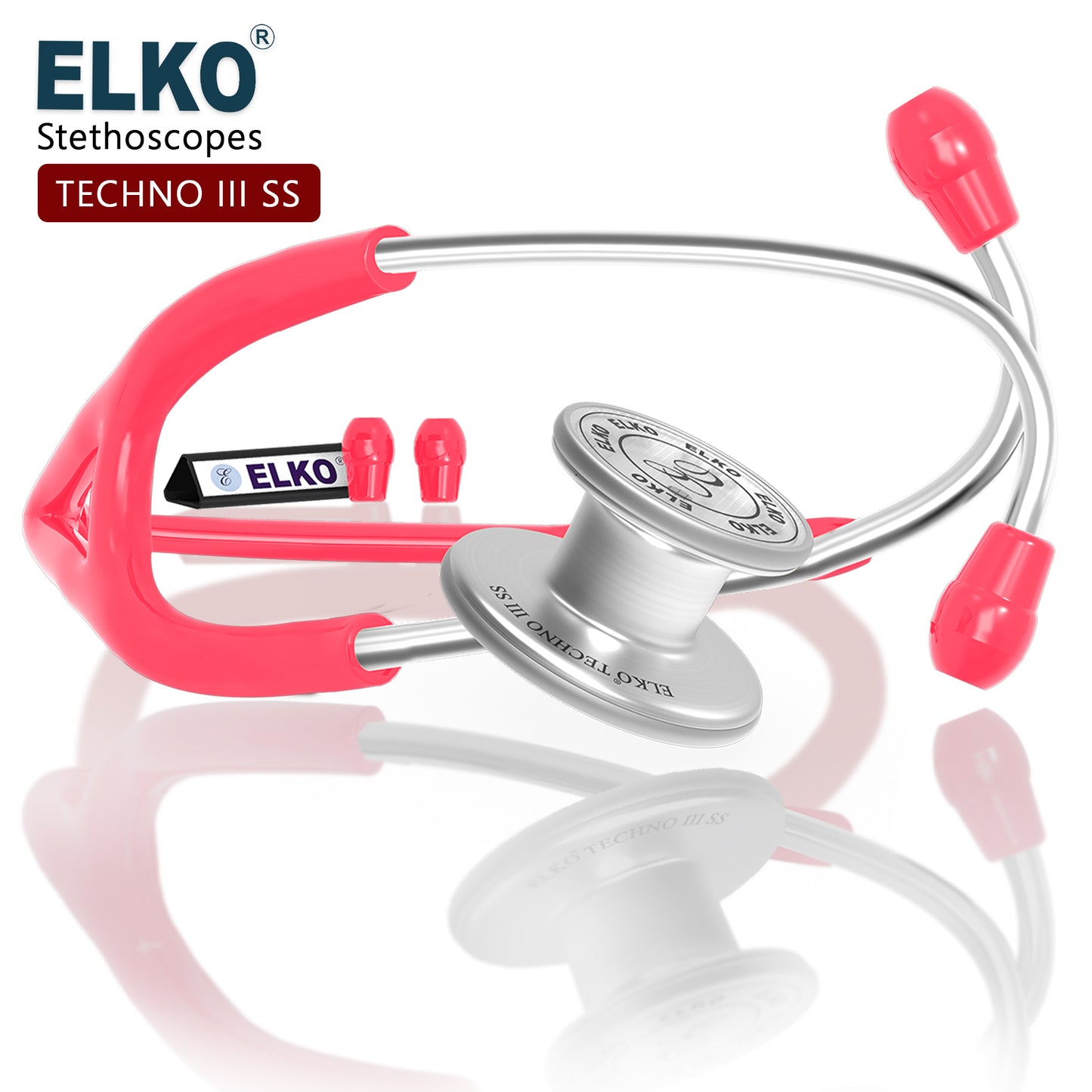 ELKO TECHNO III SS Stainless Steel Stethoscope