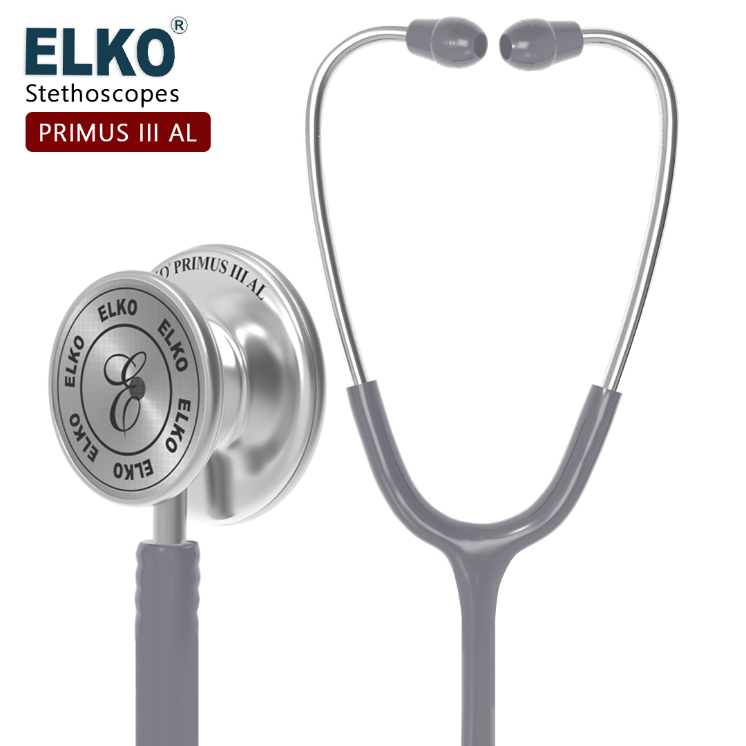 ELKO Primus III AL Aluminum Head Stethoscope