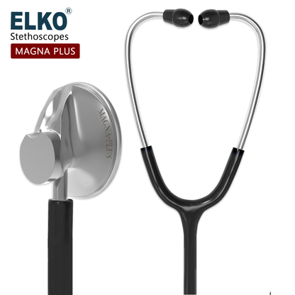 ELKO Magna-Plus Brass Single Head Stethoscope