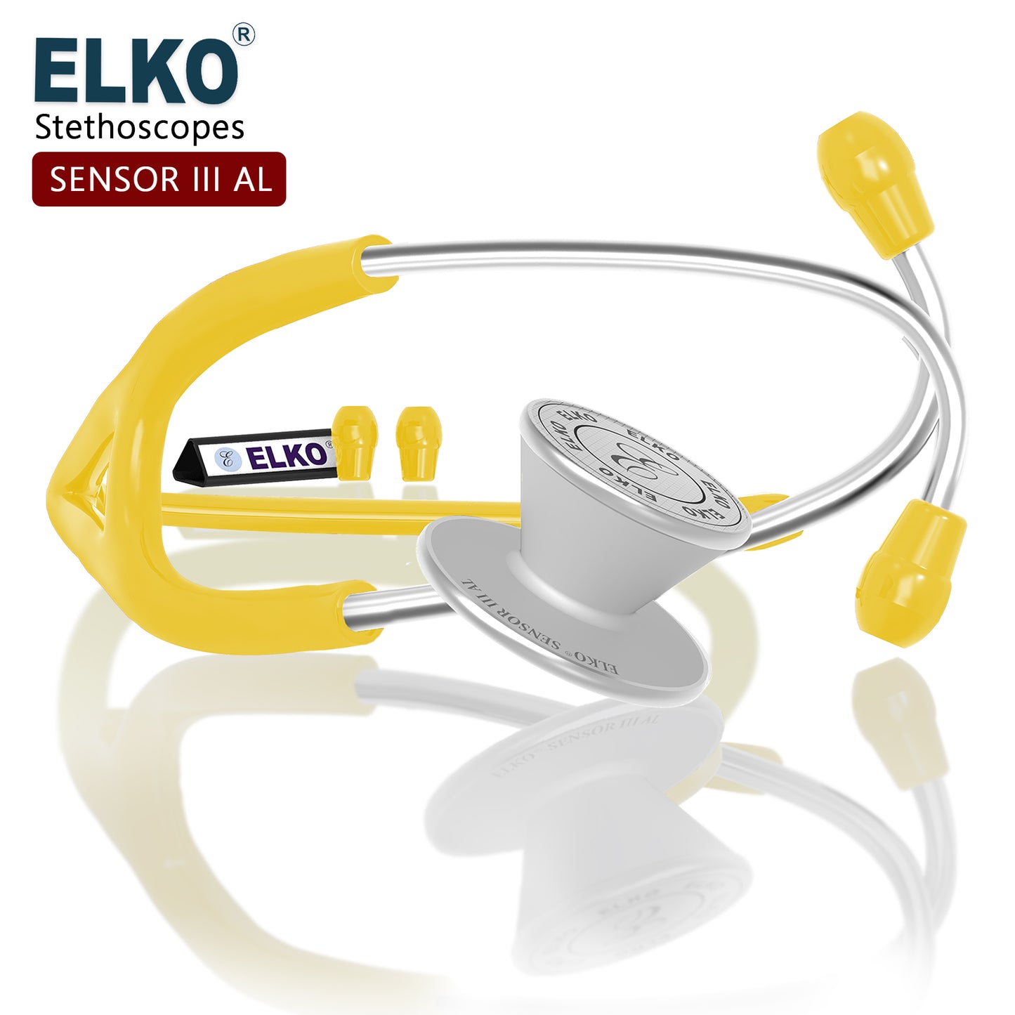 ELKO SENSOR III AL Aluminum Head Stethoscope