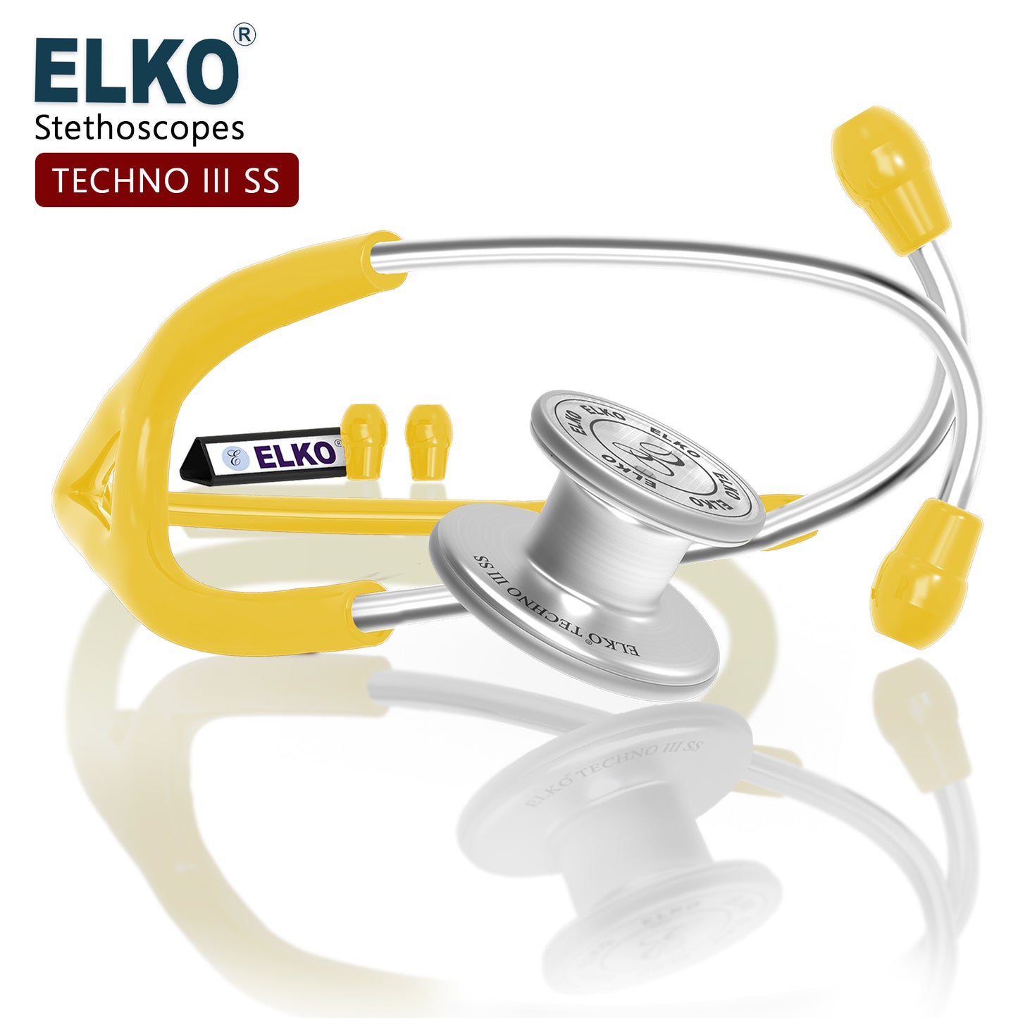 ELKO TECHNO III SS Stainless Steel Stethoscope