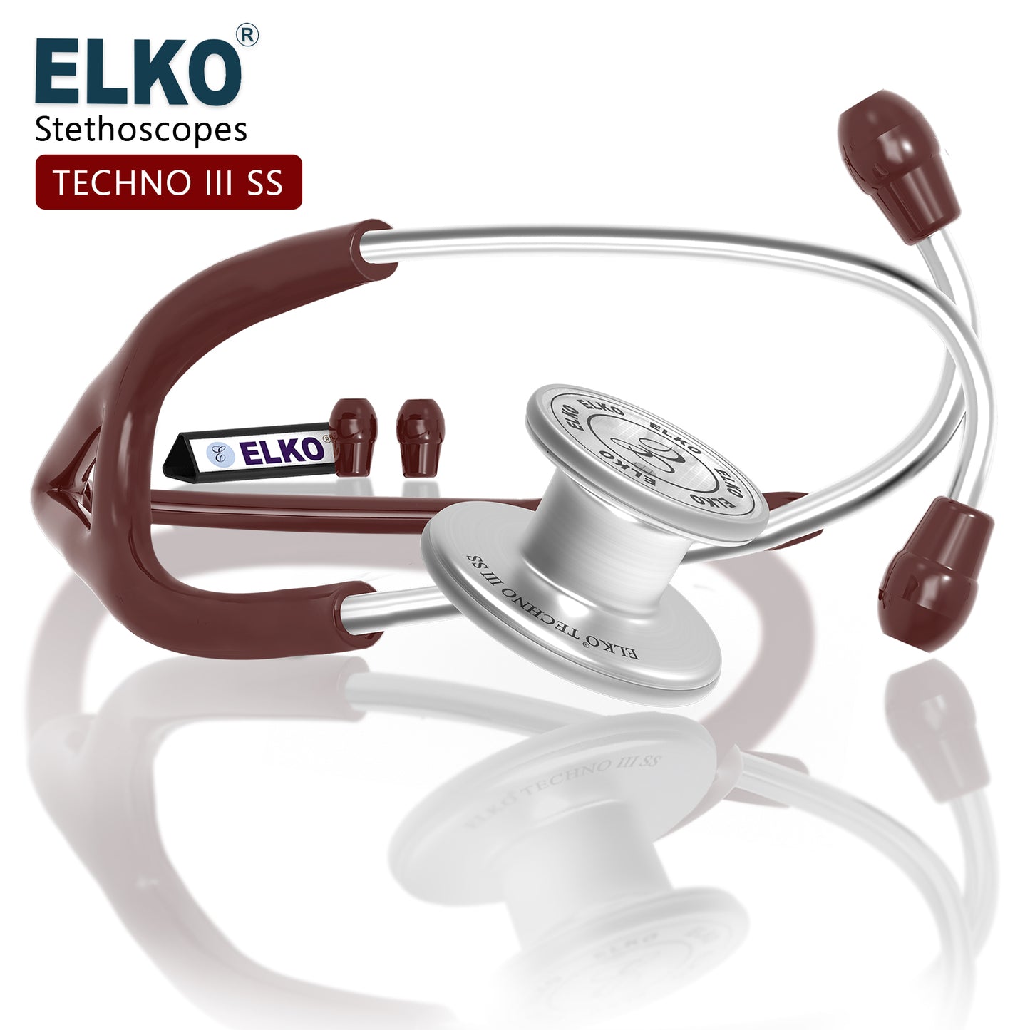 ELKO TECHNO III SS Stainless Steel Stethoscope