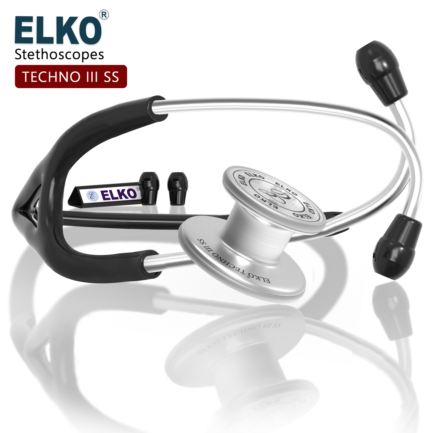 ELKO TECHNO III SS Stainless Steel Stethoscope