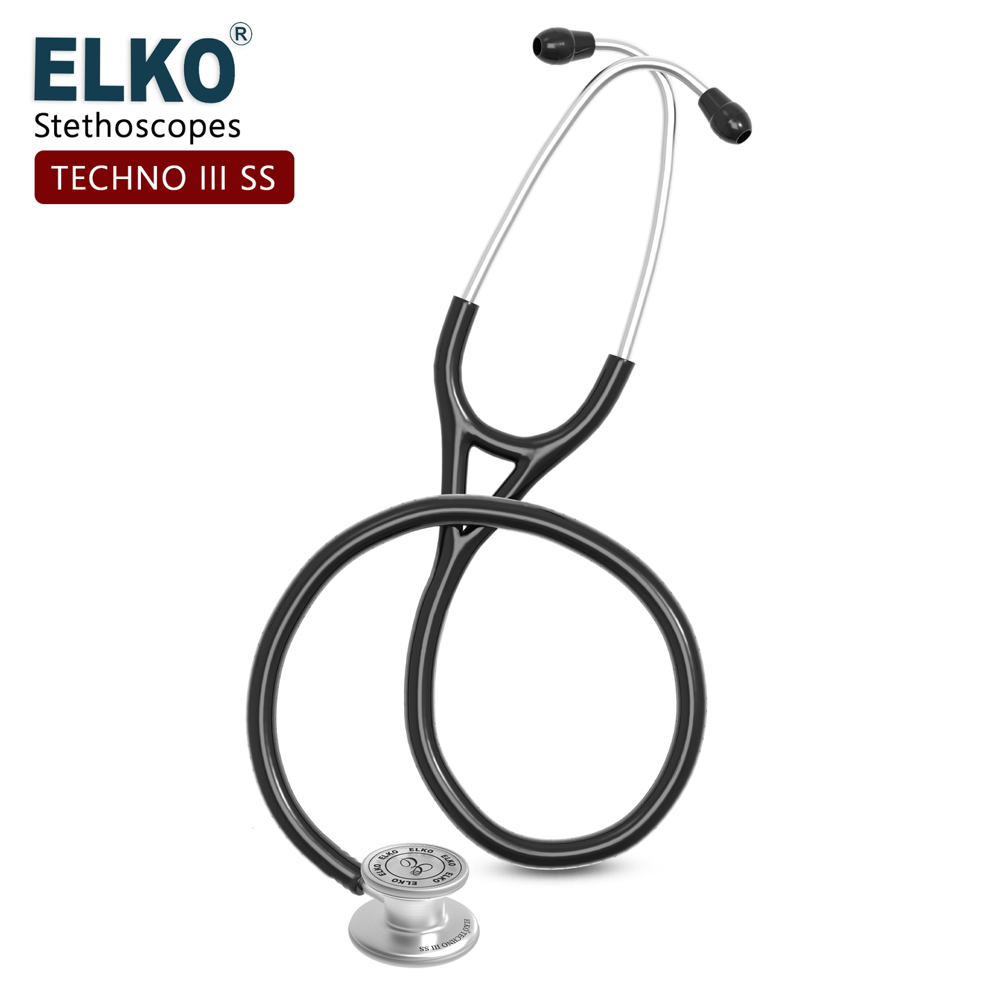 ELKO TECHNO III SS Stainless Steel Stethoscope