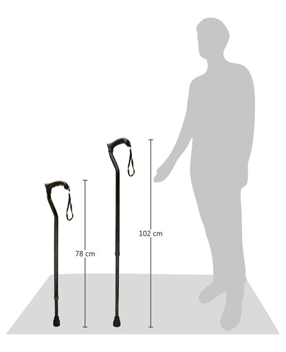 ELKO EL-810PC Single Leg Height Adjustable Walking Stick