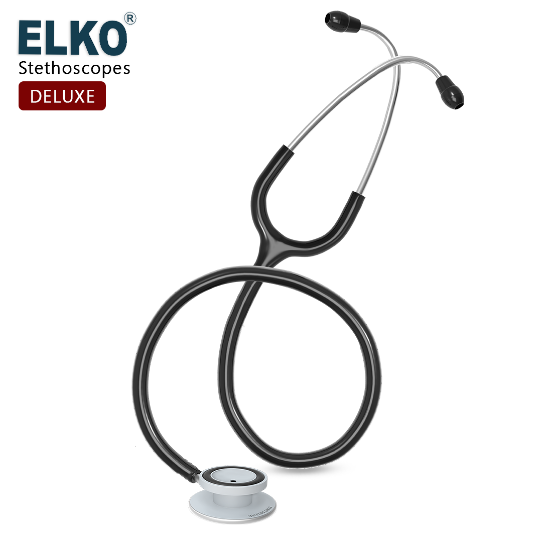 ELKO DELUXE Aluminium Head Stethoscope