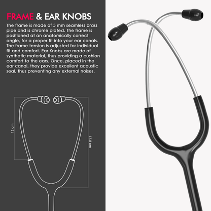 ELKO DELUXE Aluminium Head Stethoscope