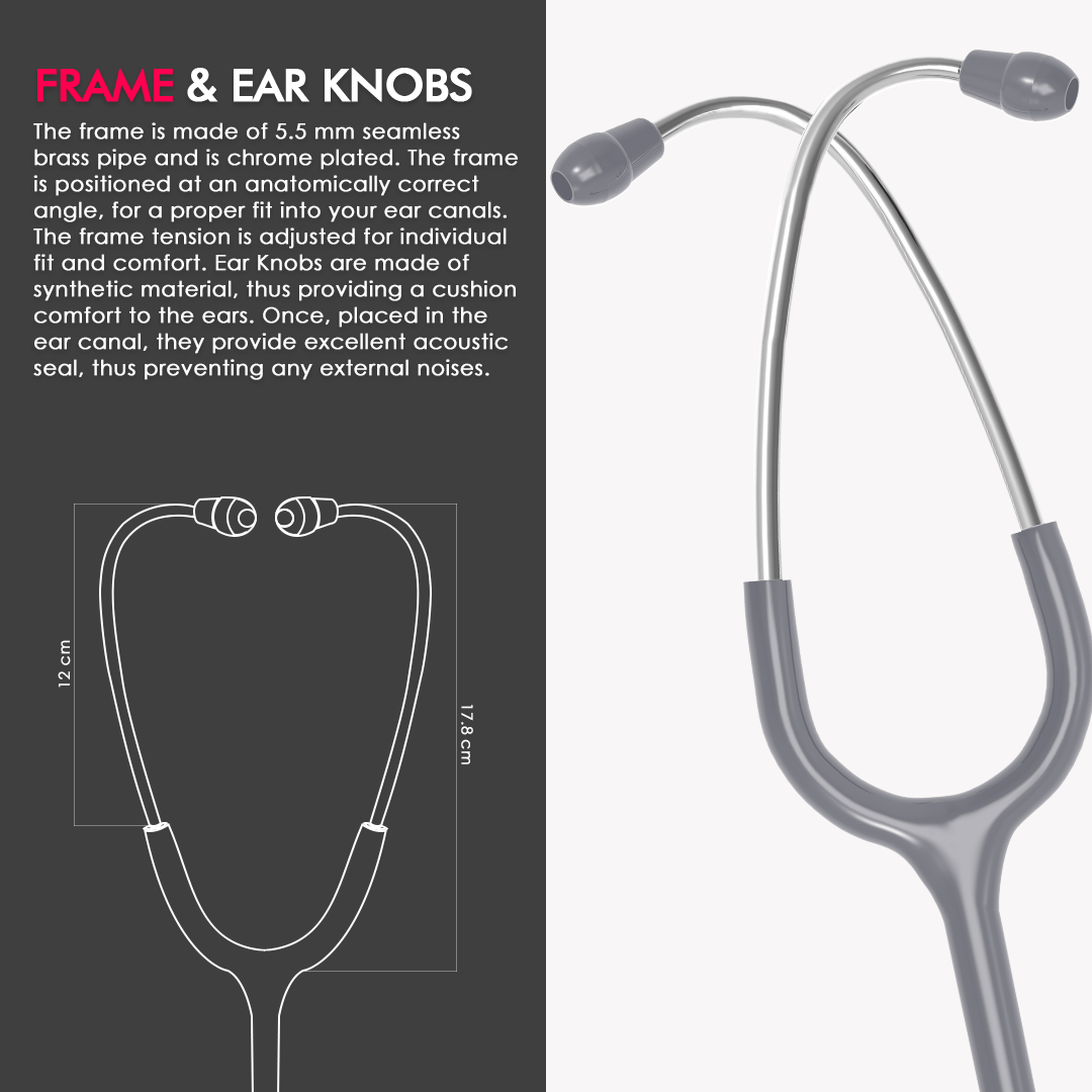 ELKO Primus III AL Aluminum Head Stethoscope