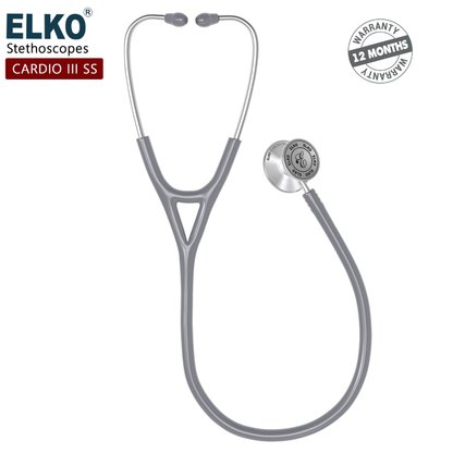 ELKO CARDIO III SS Stainless Steel Stethoscope