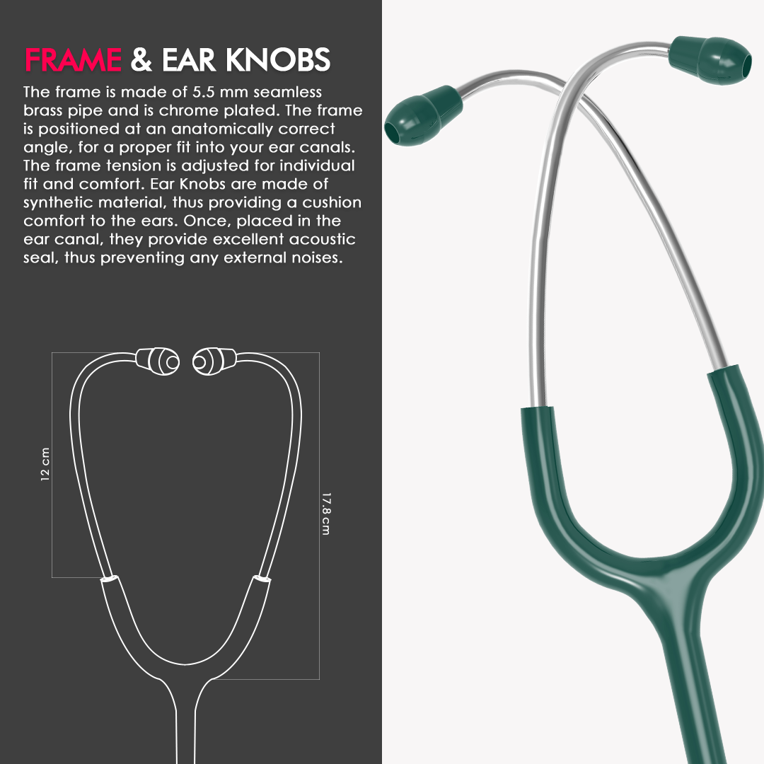 ELKO Primus III AL Aluminum Head Stethoscope