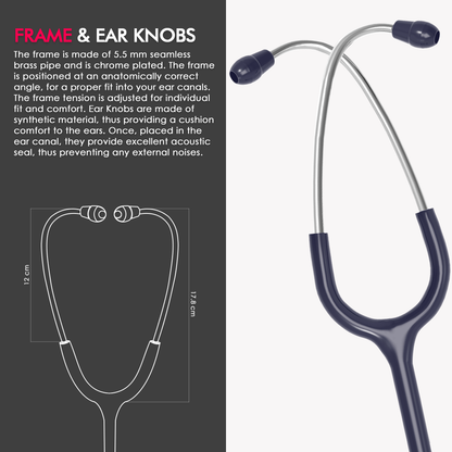 ELKO Primus III AL Aluminum Head Stethoscope