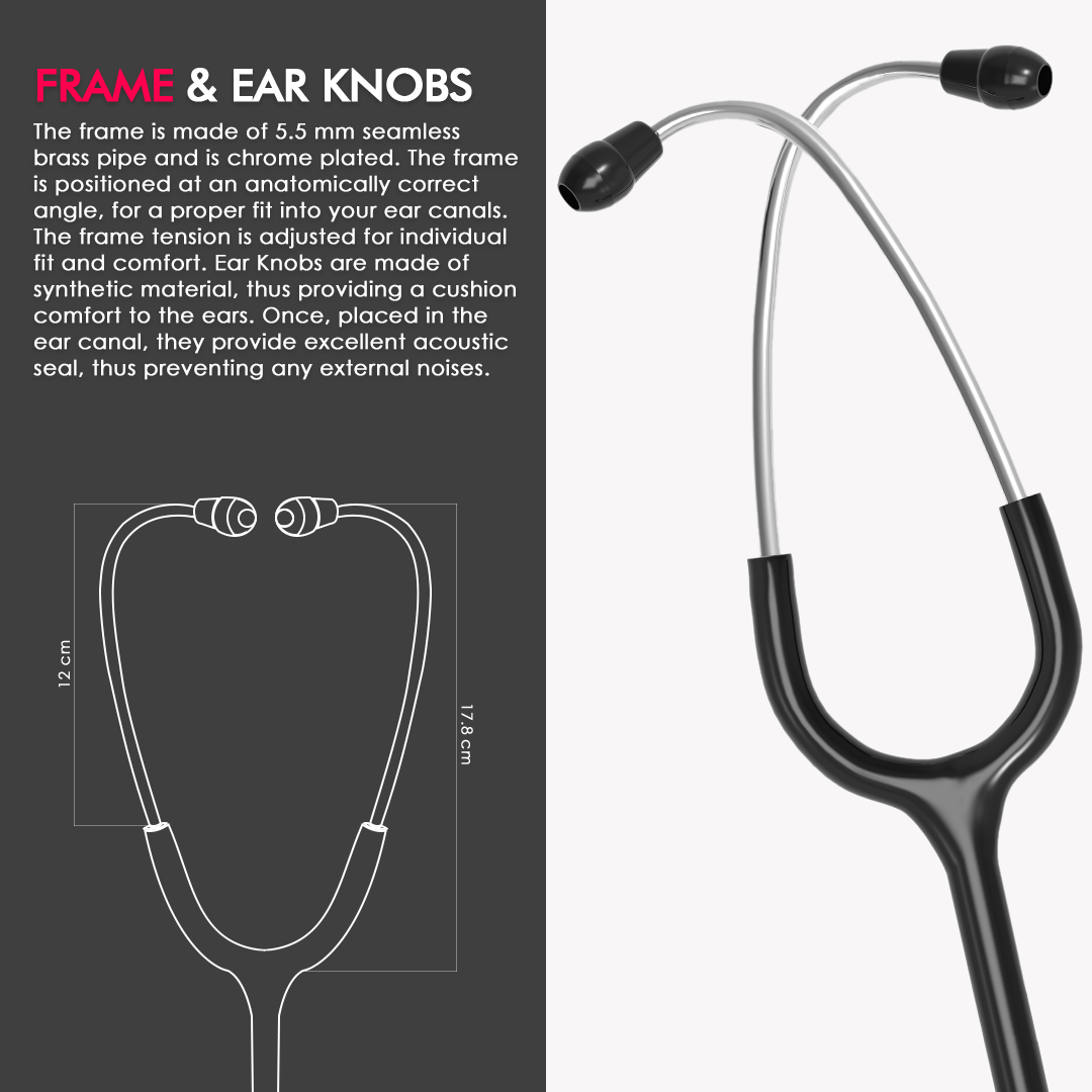 ELKO Primus III AL Aluminum Head Stethoscope