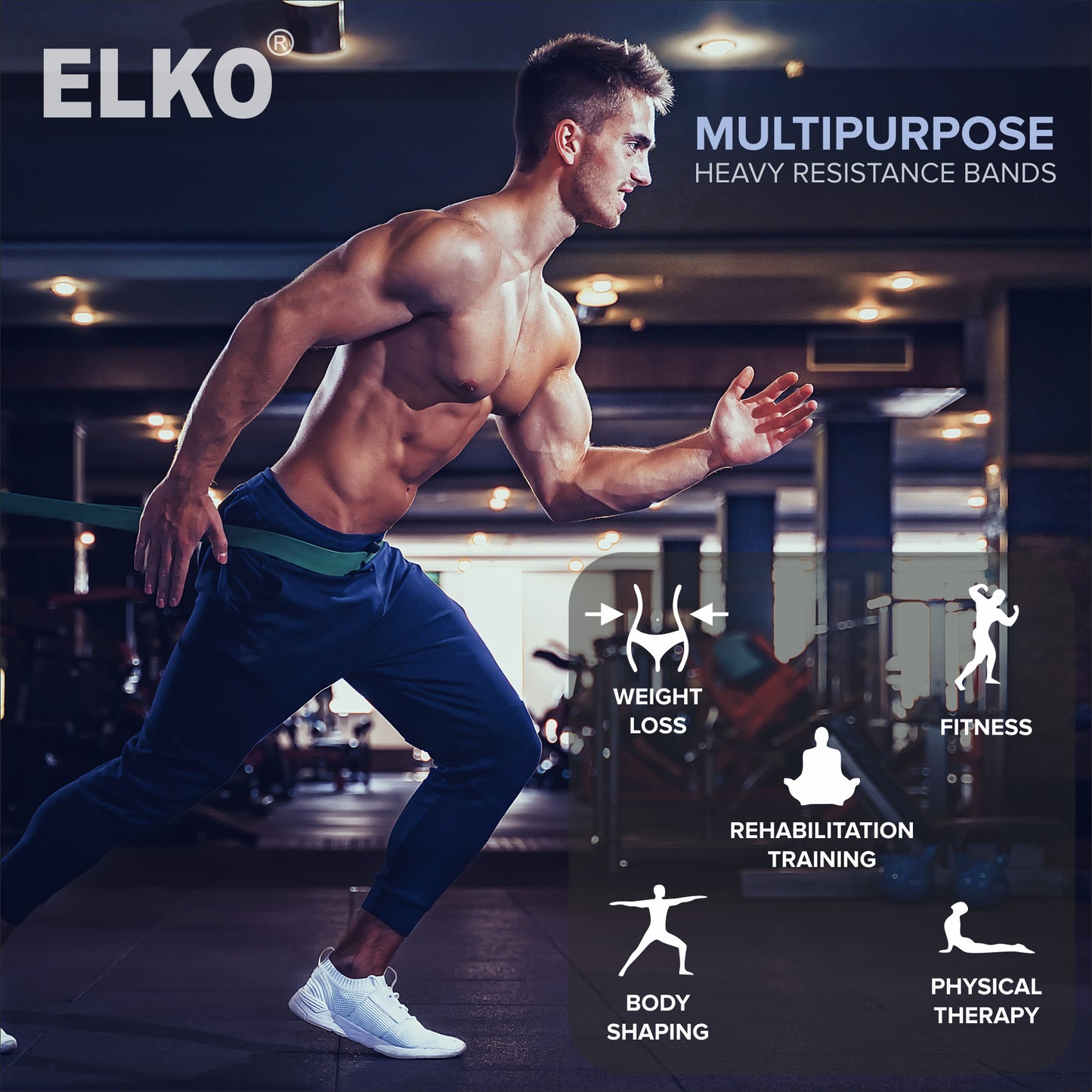 ELKO Heavy Resistance Bands