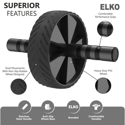 ELKO Ab Roller with Knee Mat