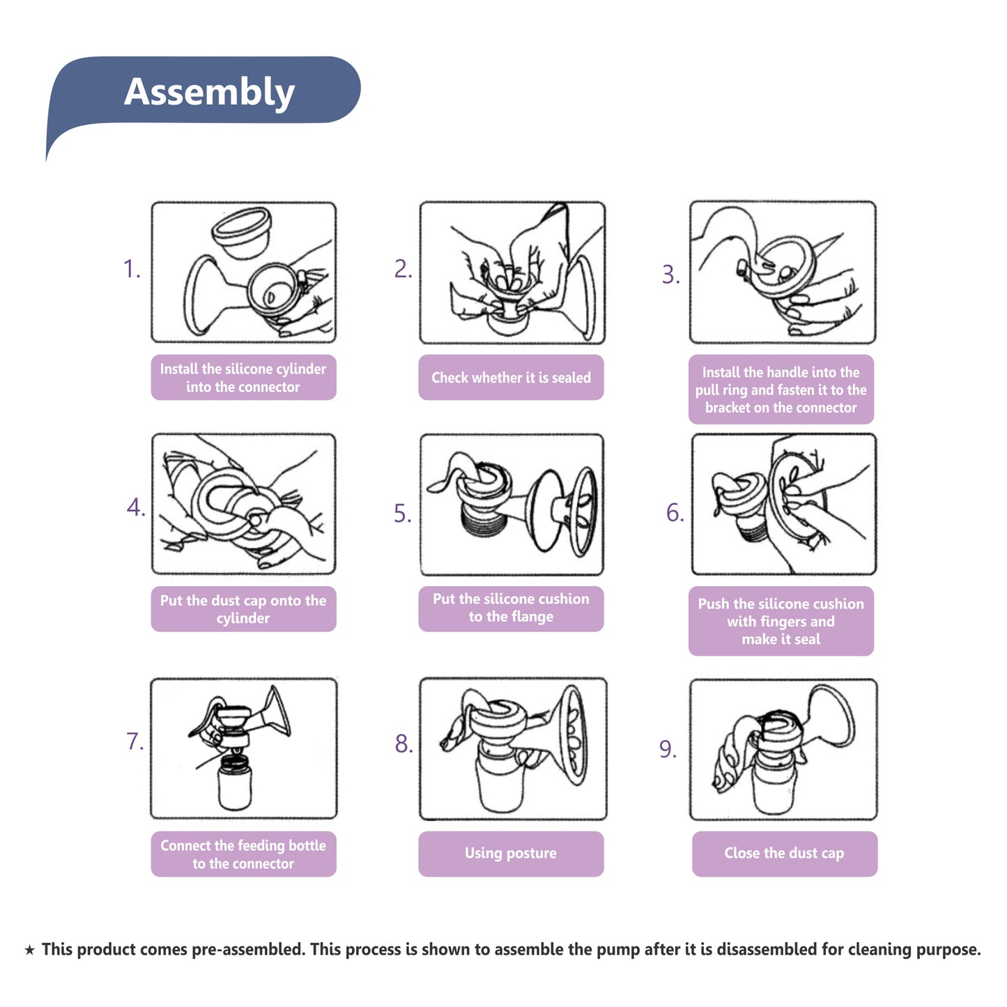 ELKO Manual Breast Pump