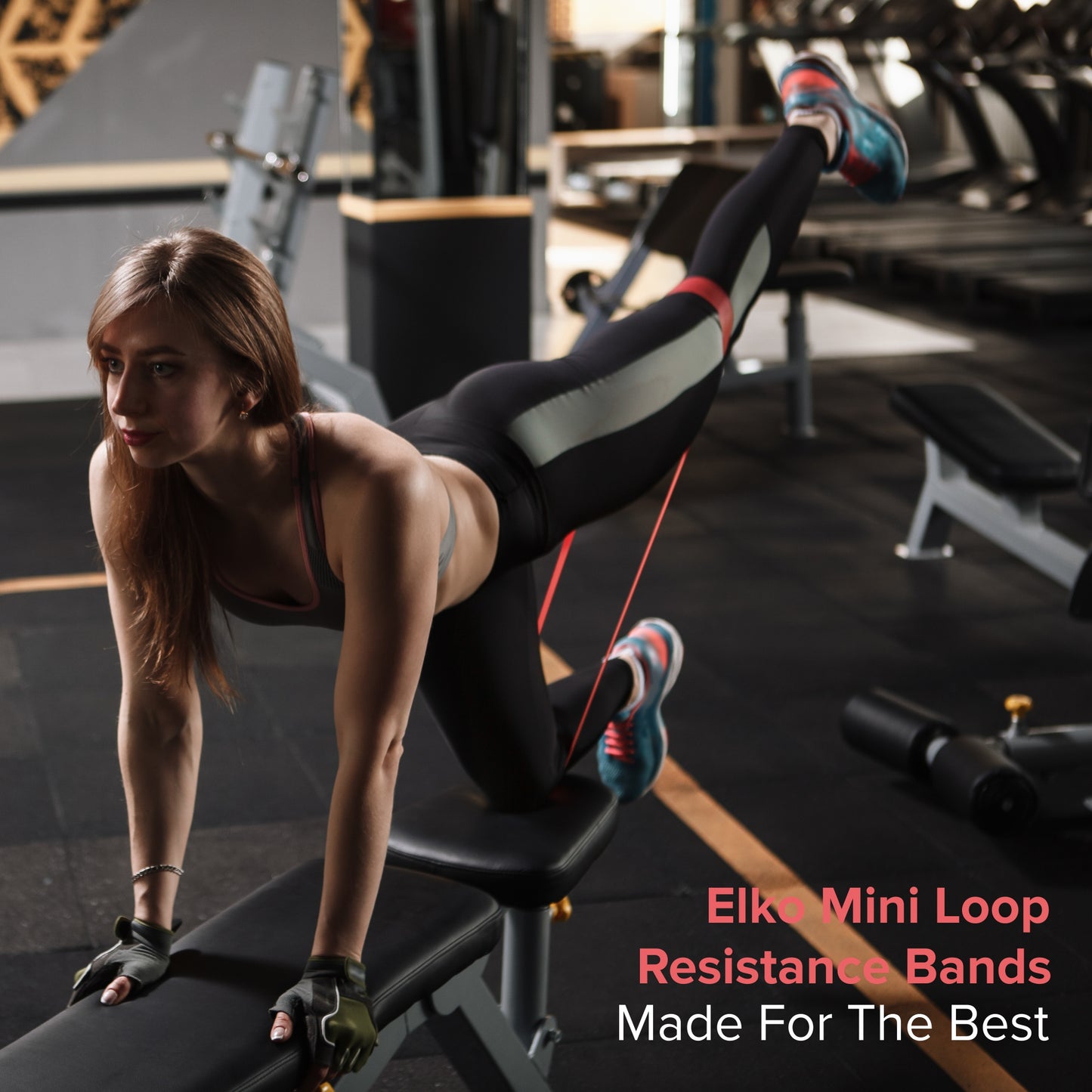 ELKO Resistance Bands Mini Loop Set of 5