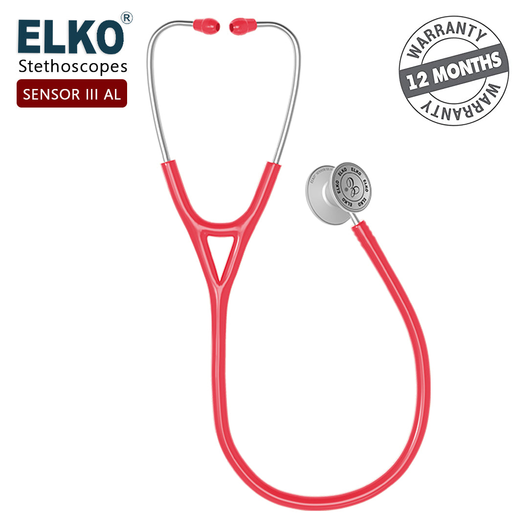 ELKO SENSOR III AL Aluminum Head Stethoscope