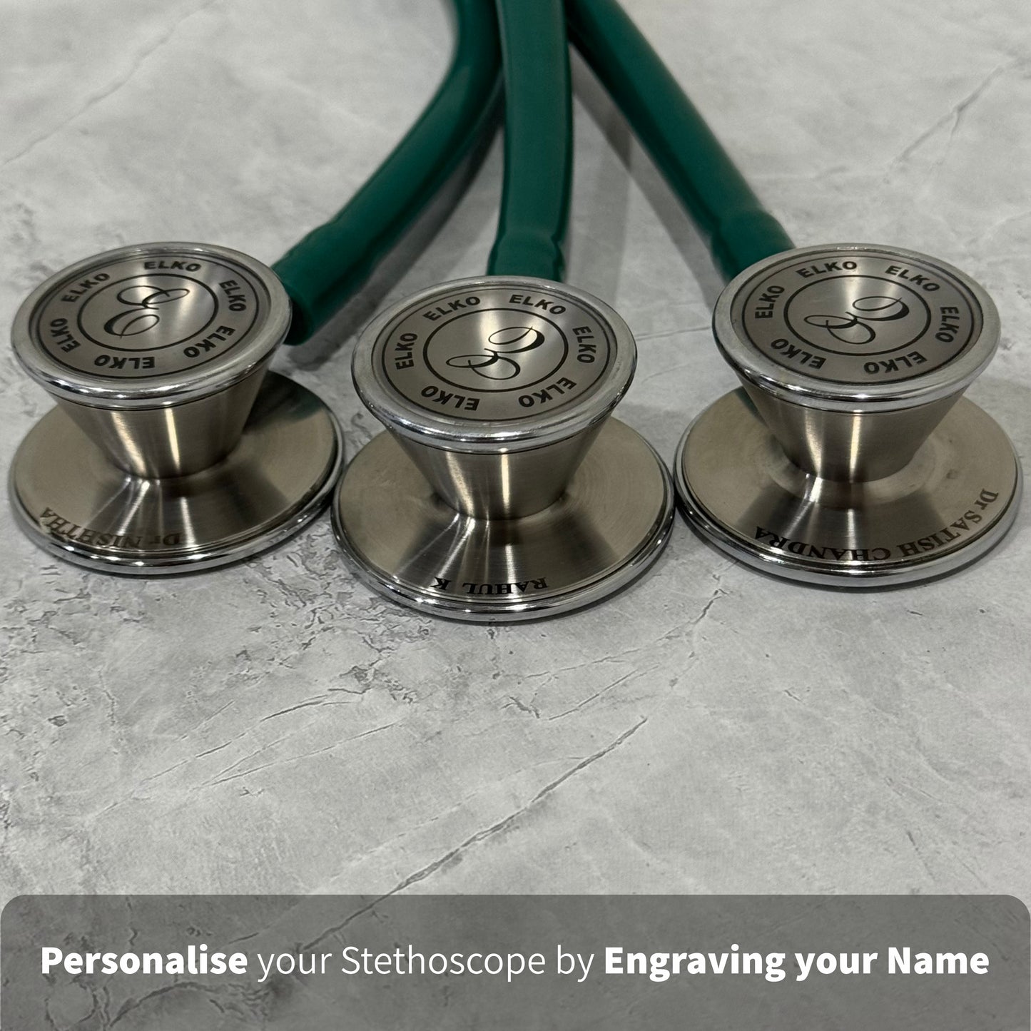 ELKO CARDIO III SS Stainless Steel Stethoscope