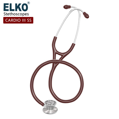 ELKO CARDIO III SS Stainless Steel Stethoscope