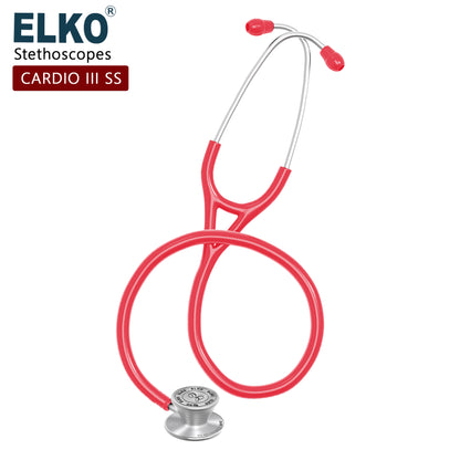 ELKO CARDIO III SS Stainless Steel Stethoscope