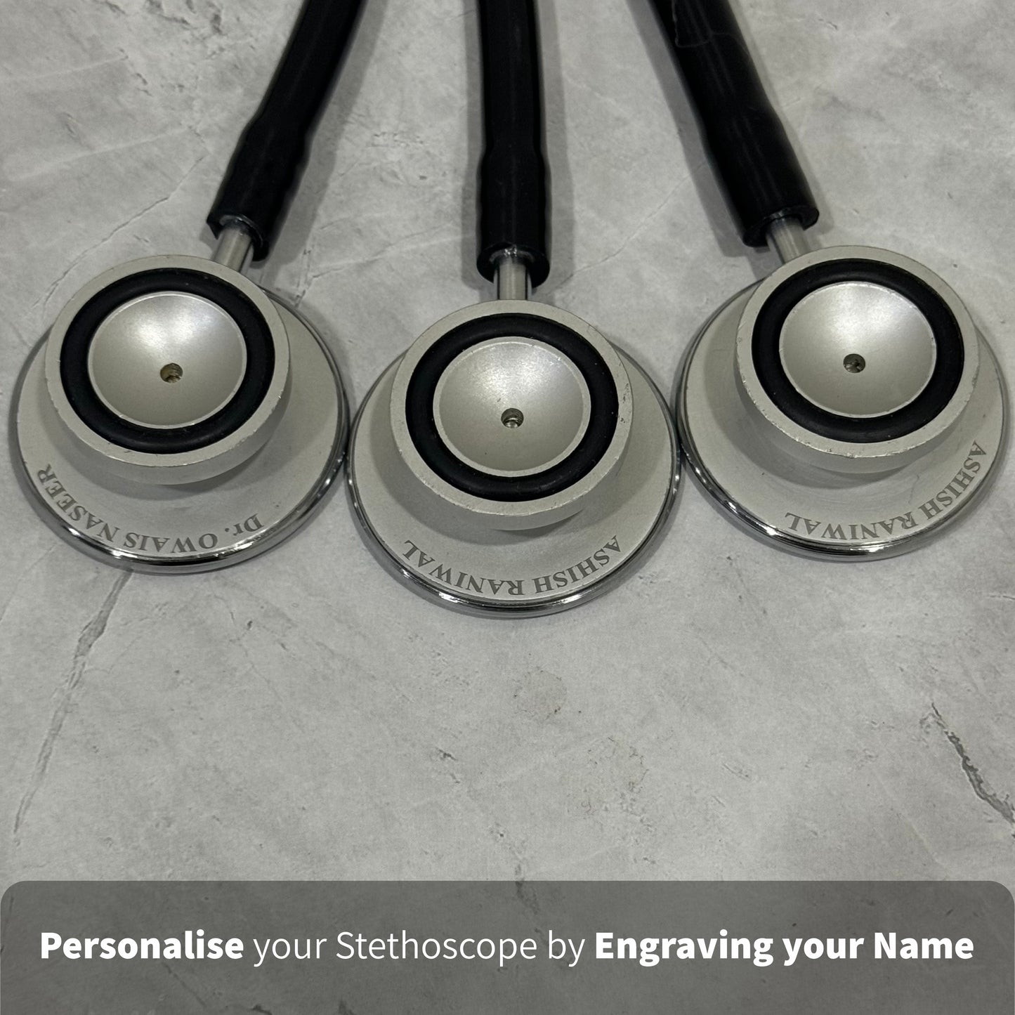 ELKO DELUXE Aluminium Head Stethoscope