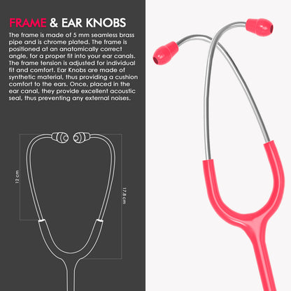 ELKO DECI-TONE Aluminium Head Stethoscope