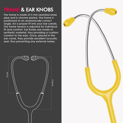 ELKO DECI-TONE Aluminium Head Stethoscope