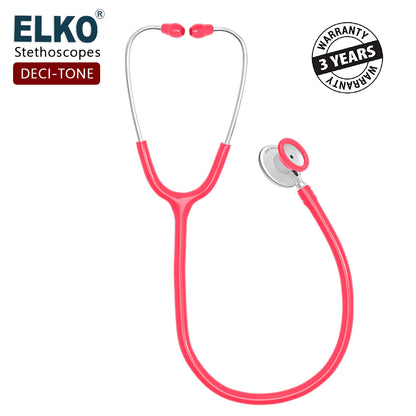 ELKO DECI-TONE Aluminium Head Stethoscope