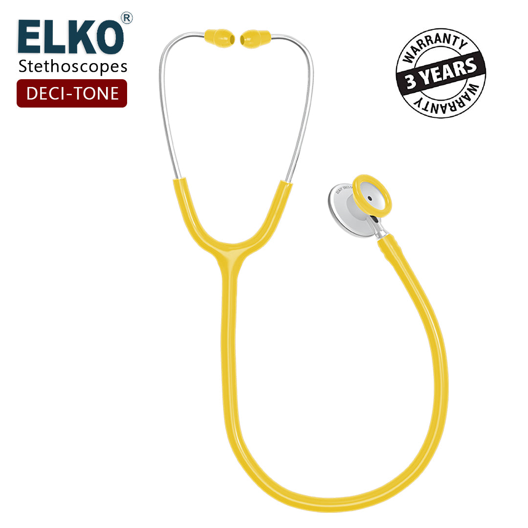 ELKO DECI-TONE Aluminium Head Stethoscope