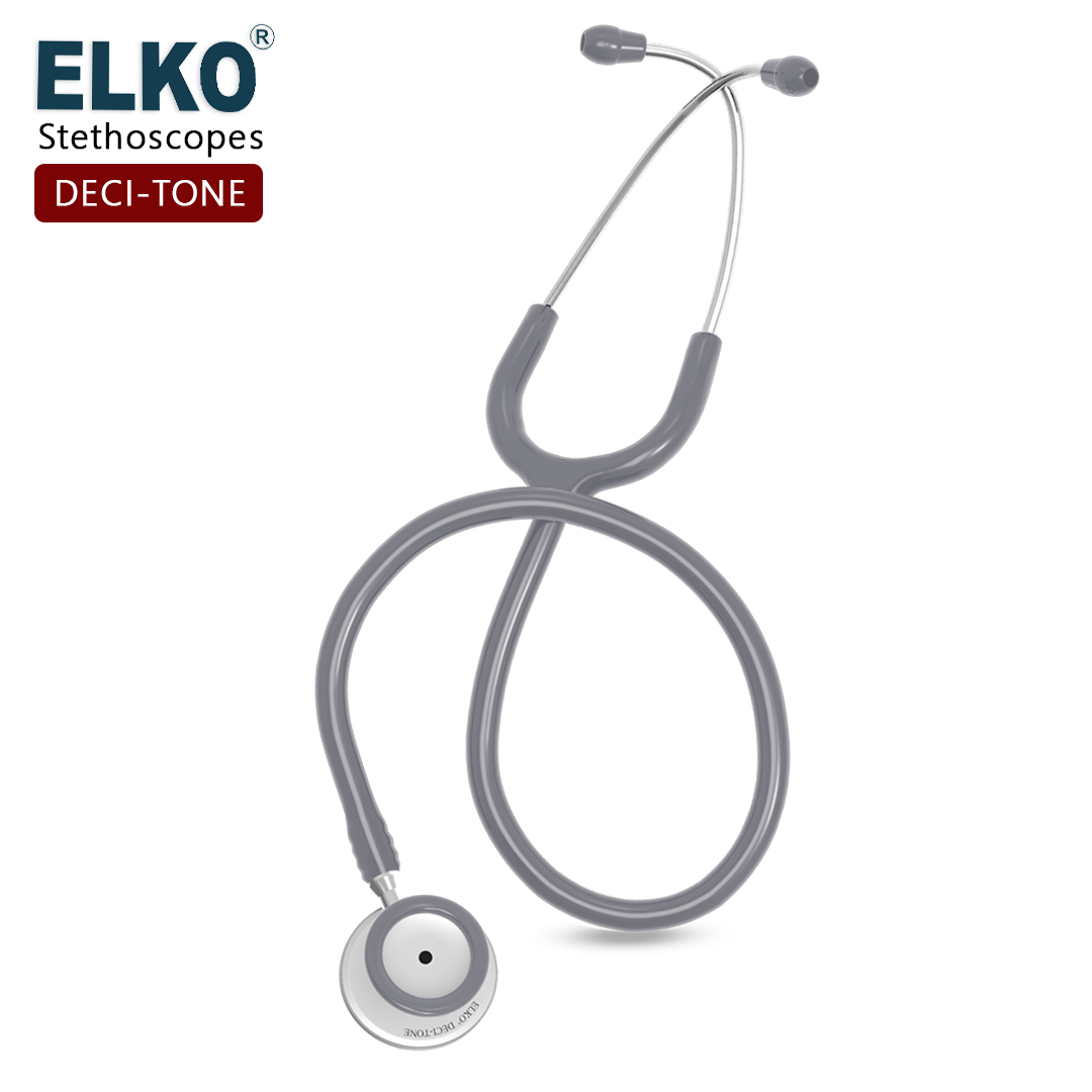 ELKO DECI-TONE Aluminium Head Stethoscope