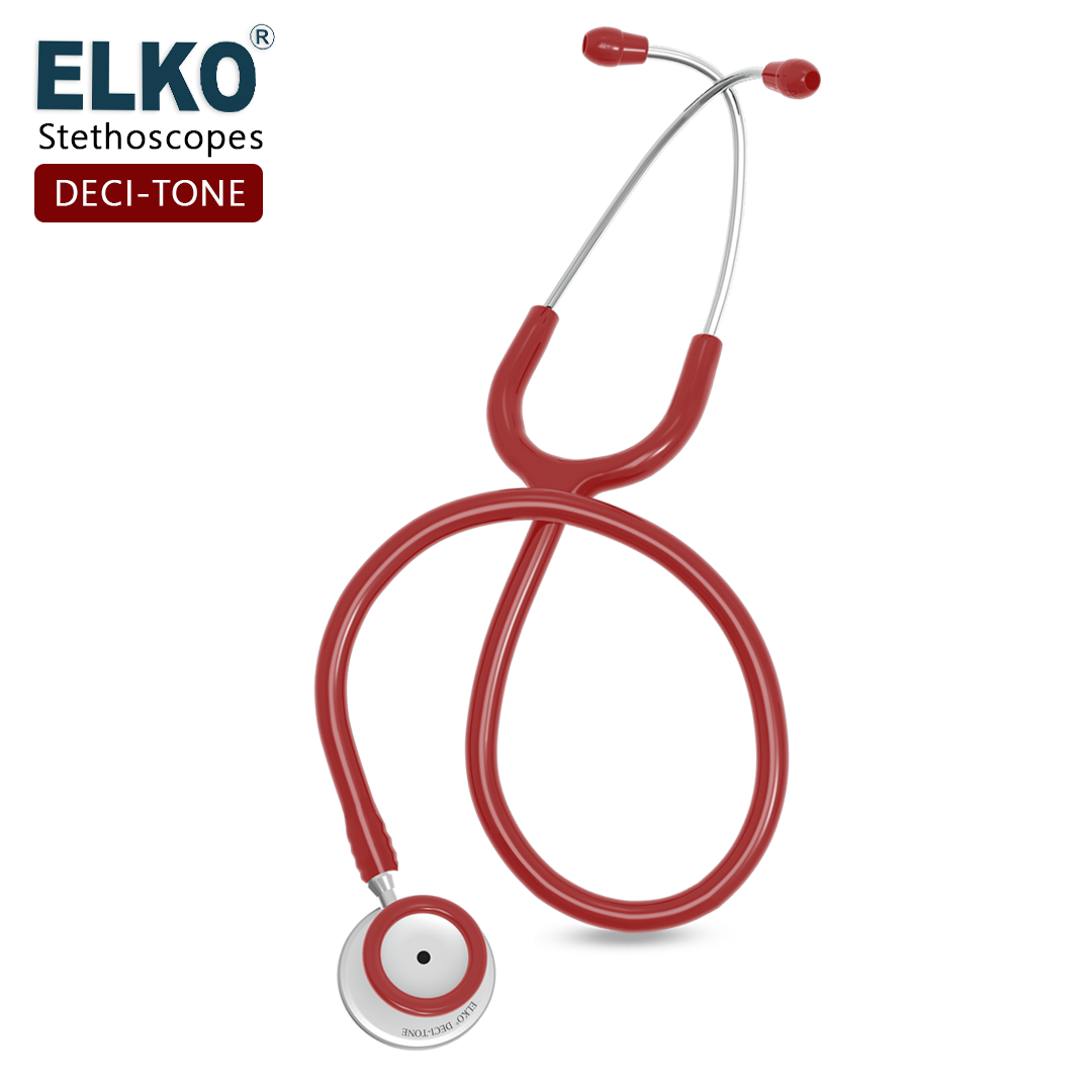 ELKO DECI-TONE Aluminium Head Stethoscope