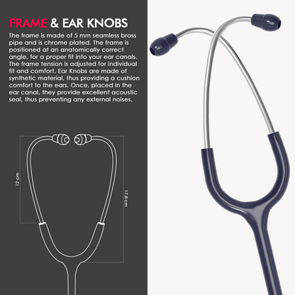 ELKO DECI-TONE Aluminium Head Stethoscope