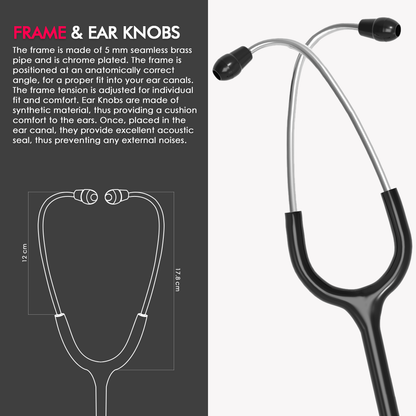 ELKO DECI-TONE Aluminium Head Stethoscope