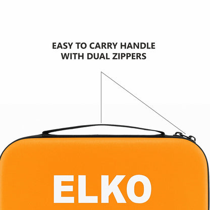 ELKO EVA Stethoscope Case with Dual Mesh Pockets and Center Sleeve for Accessories