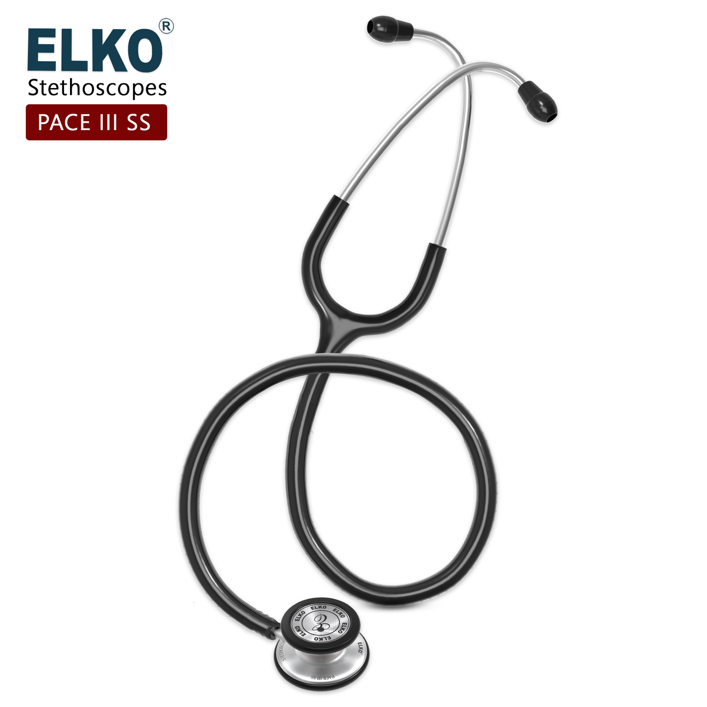 ELKO PACE III SS Stainless Steel Stethoscope