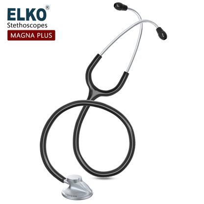 ELKO Magna-Plus Brass Single Head Stethoscope