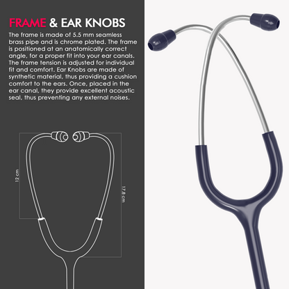 ELKO PACE III SS Stainless Steel Stethoscope