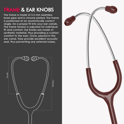 ELKO Primus III AL Aluminum Head Stethoscope