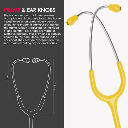 ELKO Primus III AL Aluminum Head Stethoscope