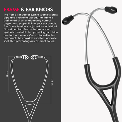 ELKO SENSOR III AL Aluminum Head Stethoscope