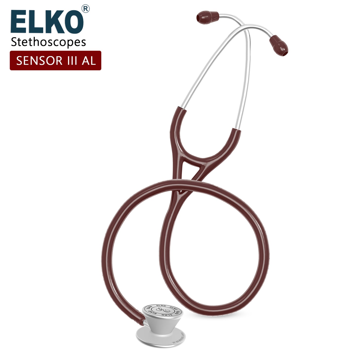 ELKO SENSOR III AL Aluminum Head Stethoscope