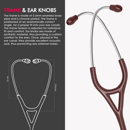 ELKO SENSOR III AL Aluminum Head Stethoscope