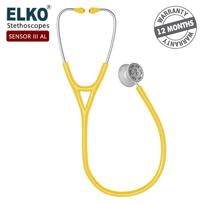 ELKO SENSOR III AL Aluminum Head Stethoscope